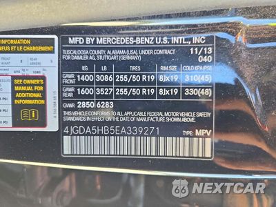 Zdjęcie 13 z 13 samochodu: 2014 MERCEDES-BENZ ML 350 4MATIC VIN:4JGDA5HB5EA339271 - miniatura