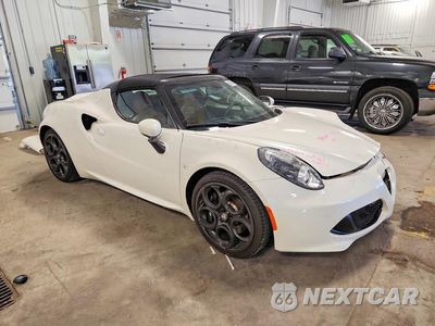 Czwarte zdjęcie samochodu z boku: 2016 ALFA ROMEO 4C SPIDER VIN:ZARBAAB41GM181534 - miniatura