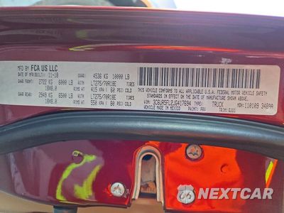 Zdjęcie 12 z 12 samochodu: 2018 RAM 2500 LARAMIE VIN:3C6UR5FL2JG417694 - miniatura