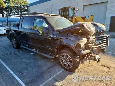 Czwarte zdjęcie samochodu z boku: 2016 FORD F150 SUPERCREW VIN:1FTEW1CG1GKD05055 - miniatura