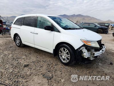 Czwarte zdjęcie samochodu z boku: 2011 HONDA ODYSSEY EXL VIN:5FNRL5H68BB040450 - miniatura