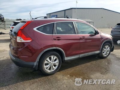 Trzecie zdjęcie samochodu z tyłu: 2012 HONDA CR-V EXL VIN:5J6RM4H70CL037244 - miniatura