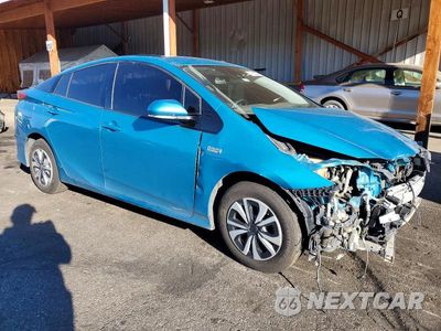Czwarte zdjęcie samochodu z boku: 2018 TOYOTA PRIUS PRIME ADVANCED VIN:JTDKARFP5J3073816 - miniatura