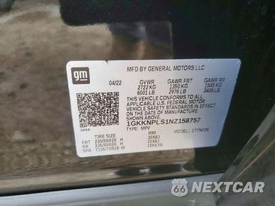 Zdjęcie 13 z 13 samochodu: 2022 GMC ACADIA DENALI VIN:1GKKNPLS1NZ158757 - miniatura