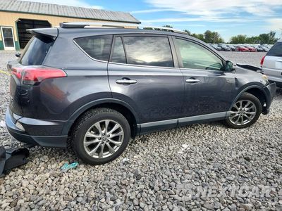 Trzecie zdjęcie samochodu z tyłu: 2016 TOYOTA RAV4 LIMITED VIN:JTMDFREV6GD181777 - miniatura