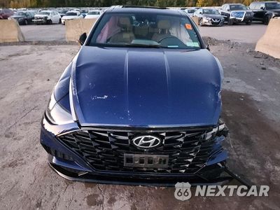 Piąte zdjęcie samochodu w środku: 2020 HYUNDAI SONATA LIMITED VIN:5NPEH4J21LH035210 - miniatura