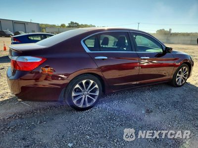 Trzecie zdjęcie samochodu z tyłu: 2014 HONDA ACCORD SPORT VIN:1HGCR2F54EA039873 - miniatura