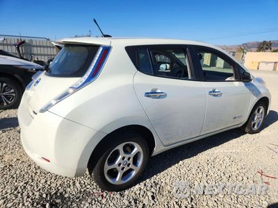 Trzecie zdjęcie samochodu z tyłu: 2011 NISSAN LEAF SV VIN:JN1AZ0CP5BT008019 - miniatura