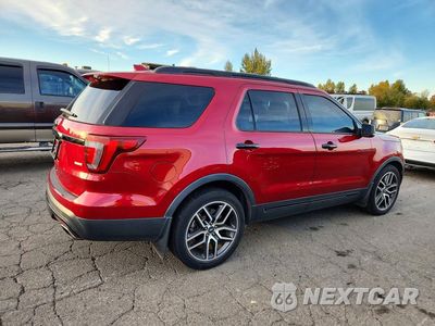 Trzecie zdjęcie samochodu z tyłu: 2016 FORD EXPLORER SPORT VIN:1FM5K8GT7GGB05713 - miniatura