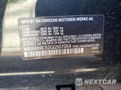 Zdjęcie 12 z 12 samochodu: 2016 BMW 428 I GRAN COUPE SULEV VIN:WBA4A9C52GG507054 - miniatura