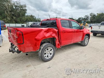 Trzecie zdjęcie samochodu z tyłu: 2020 CHEVROLET COLORADO LT VIN:1GCGSCEN5L1199883 - miniatura