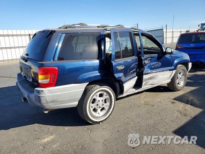 Trzecie zdjęcie samochodu z tyłu: 2000 JEEP GRAND CHEROKEE LAREDO VIN:1J4G248N9YC187100 - miniatura