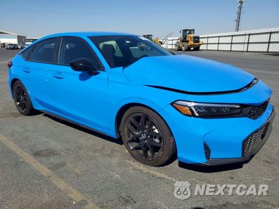 Czwarte zdjęcie samochodu z boku: 2025 HONDA CIVIC SPORT VIN:19XFL2H82SE015472 - miniatura