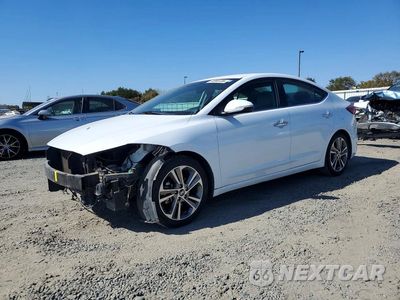 2017 HYUNDAI ELANTRA LIMITED 5NPD84LF6HH188684 - główne zdjęcie licytacji z USA - miniatura