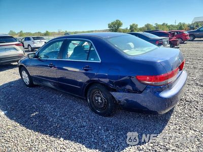 Drugie zdjęcie samochodu z przodu: 2003 HONDA ACCORD LX VIN:1HGCM563X3A115513 - miniatura