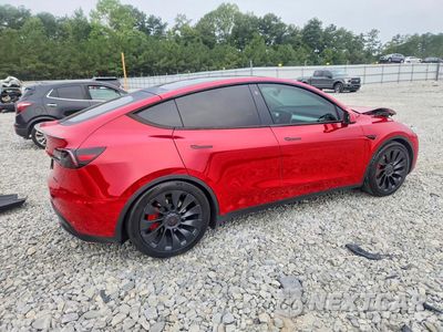 Trzecie zdjęcie samochodu z tyłu: 2023 TESLA MODEL Y VIN:7SAYGDEF4PF710648 - miniatura
