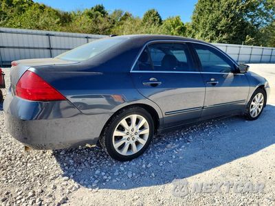Trzecie zdjęcie samochodu z tyłu: 2007 HONDA ACCORD EX VIN:1HGCM66537A023351 - miniatura