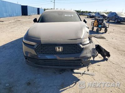 Piąte zdjęcie samochodu w środku: 2025 HONDA ACCORD HYBRID SPORT-L VIN:1HGCY2F72SA034428 - miniatura