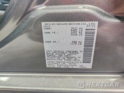 Zdjęcie 13 z 13 samochodu: 2025 NISSAN ALTIMA SV VIN:1N4BL4DW4SN409703 - miniatura