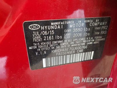 Zdjęcie 12 z 12 samochodu: 2016 HYUNDAI ELANTRA SE VIN:KMHDH4AE7GU600766 - miniatura