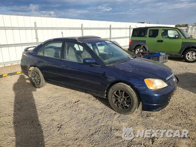 Czwarte zdjęcie samochodu z boku: 2001 HONDA CIVIC EX VIN:2HGES25791H561863 - miniatura