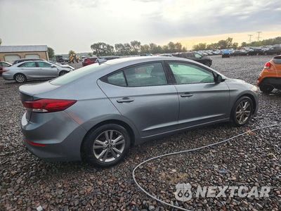 Trzecie zdjęcie samochodu z tyłu: 2018 HYUNDAI ELANTRA SEL VIN:KMHD84LF1JU726280 - miniatura