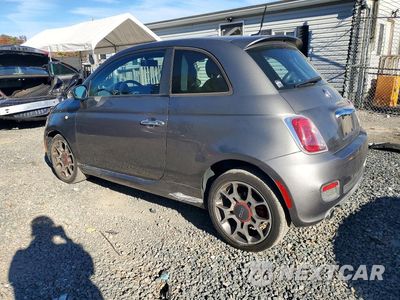 Drugie zdjęcie samochodu z przodu: 2012 FIAT 500 SPORT VIN:3C3CFFBR5CT127090 - miniatura