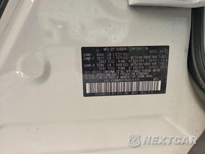 Zdjęcie 12 z 12 samochodu: 2022 SUBARU ASCENT TOURING VIN:4S4WMARD1N3436951 - miniatura