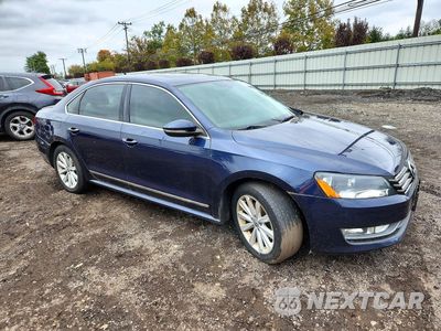 Czwarte zdjęcie samochodu z boku: 2012 VOLKSWAGEN PASSAT SEL VIN:1VWCP7A31CC094206 - miniatura