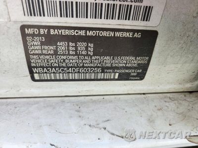 Zdjęcie 12 z 12 samochodu: 2013 BMW 328 I VIN:WBA3A5C54DF603256 - miniatura