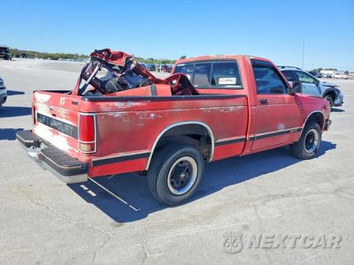 Trzecie zdjęcie samochodu z tyłu: 1991 CHEVROLET S TRUCK S10 VIN:1GCCS14Z6M2234806 - miniatura