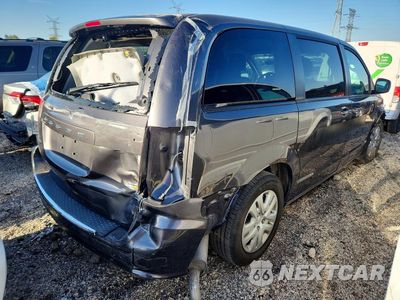 Trzecie zdjęcie samochodu z tyłu: 2018 DODGE GRAND CARAVAN SE VIN:2C4RDGBGXJR185163 - miniatura