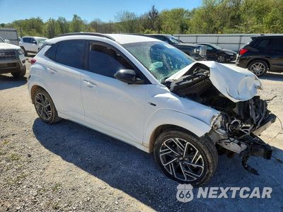 Czwarte zdjęcie samochodu z boku: 2022 HYUNDAI KONA N LINE VIN:KM8K33A33NU771686 - miniatura