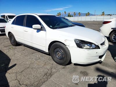 Czwarte zdjęcie samochodu z boku: 2003 HONDA ACCORD LX VIN:JHMCM56333C040820 - miniatura