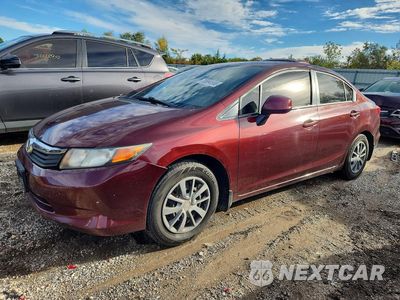 2012 HONDA CIVIC LX 19XFB2F51CE040313 - główne zdjęcie licytacji z USA - miniatura