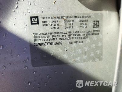 Zdjęcie 12 z 12 samochodu: 2017 BUICK REGAL PREMIUM VIN:2G4GR5GX7H9106799 - miniatura