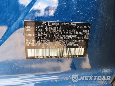 Zdjęcie 13 z 13 samochodu: 2026 SUBARU CROSSTREK WILDERNESS VIN:4S4GUHU62T3709737 - miniatura