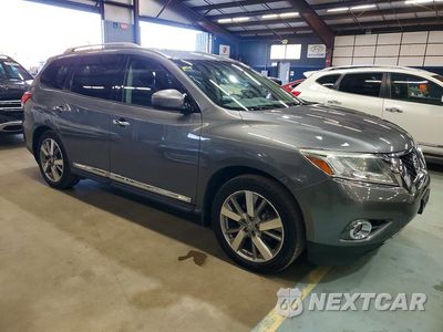 Czwarte zdjęcie samochodu z boku: 2015 NISSAN PATHFINDER S VIN:5N1AR2MM9FC704705 - miniatura