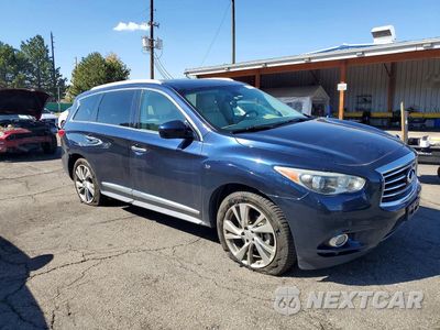 Czwarte zdjęcie samochodu z boku: 2015 INFINITI QX60 BASE VIN:5N1AL0MM6FC502152 - miniatura
