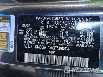 Zdjęcie 14 z 14 samochodu: 2023 KIA SELTOS EX VIN:KNDERCAA0P7390314 - miniatura