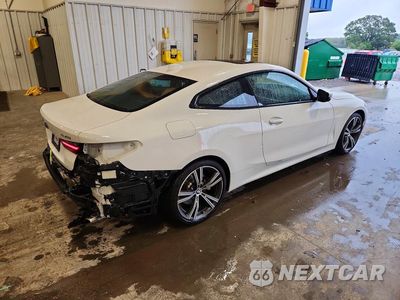Trzecie zdjęcie samochodu z tyłu: 2022 BMW 430XI VIN:WBA73AP07NCJ54886 - miniatura
