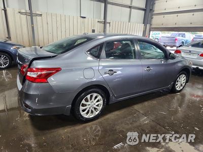 Trzecie zdjęcie samochodu z tyłu: 2019 NISSAN SENTRA SV VIN:3N1AB7AP4KY436008 - miniatura