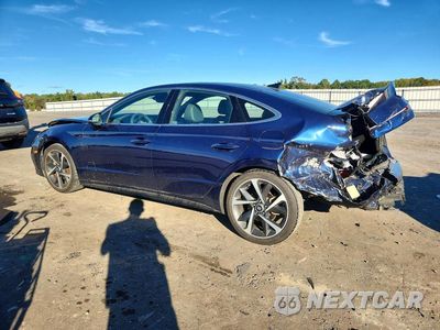 Drugie zdjęcie samochodu z przodu: 2021 HYUNDAI SONATA SEL PLUS VIN:5NPEJ4J2XMH085965 - miniatura