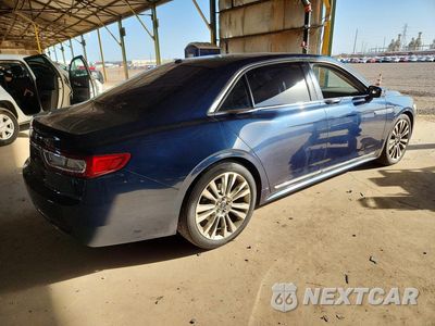 Trzecie zdjęcie samochodu z tyłu: 2017 LINCOLN CONTINENTAL RESERVE VIN:1LN6L9NC3H5628038 - miniatura