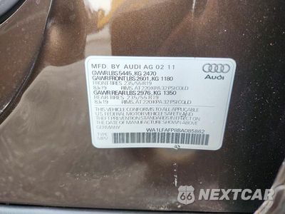 Zdjęcie 13 z 13 samochodu: 2011 AUDI Q5 PREMIUM PLUS VIN:WA1LFAFP8BA085862 - miniatura