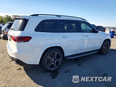 Trzecie zdjęcie samochodu z tyłu: 2022 MERCEDES-BENZ GLS 450 4MATIC VIN:4JGFF5KE5NA784252 - miniatura
