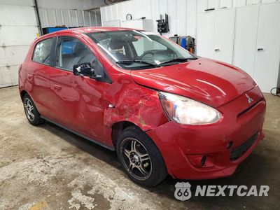 Czwarte zdjęcie samochodu z boku: 2015 MITSUBISHI MIRAGE DE VIN:ML32A3HJ0FH003949 - miniatura