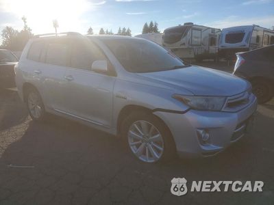 Czwarte zdjęcie samochodu z boku: 2011 TOYOTA HIGHLANDER HYBRID LIMITED VIN:JTEDC3EH4B2002121 - miniatura