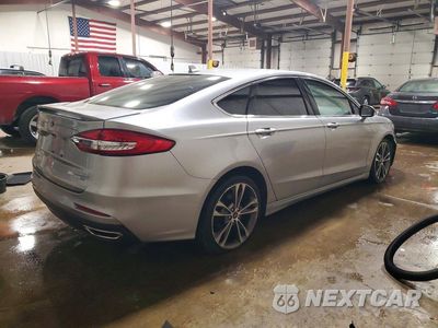 Trzecie zdjęcie samochodu z tyłu: 2020 FORD FUSION TITANIUM VIN:3FA6P0D94LR193276 - miniatura
