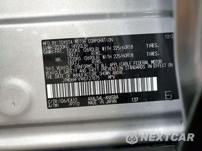 Zdjęcie 12 z 12 samochodu: 2024 TOYOTA RAV4 LE AWD VIN:JTMD6RFV9RD127875 - miniatura